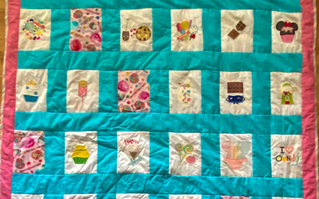 Movie Blanket Embroidery Quilt