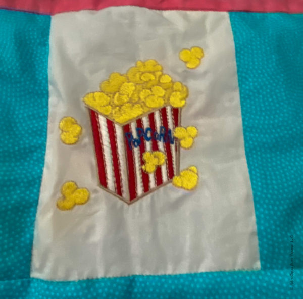 popcorn applique