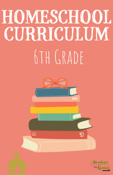 6th grade homeschool book curriculum ideas