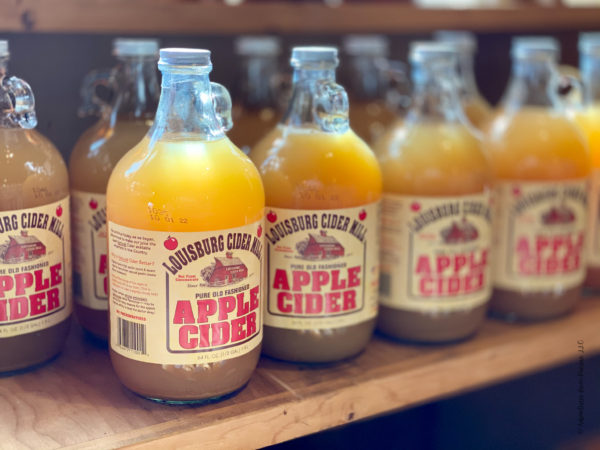 Louisburg Apple Cider from the mill
