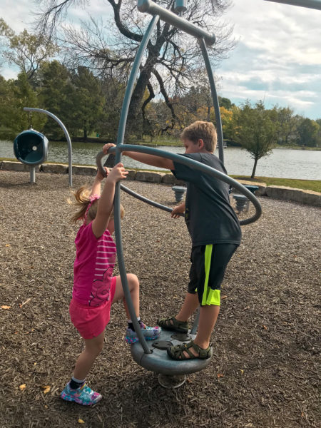 swing at south lake turn