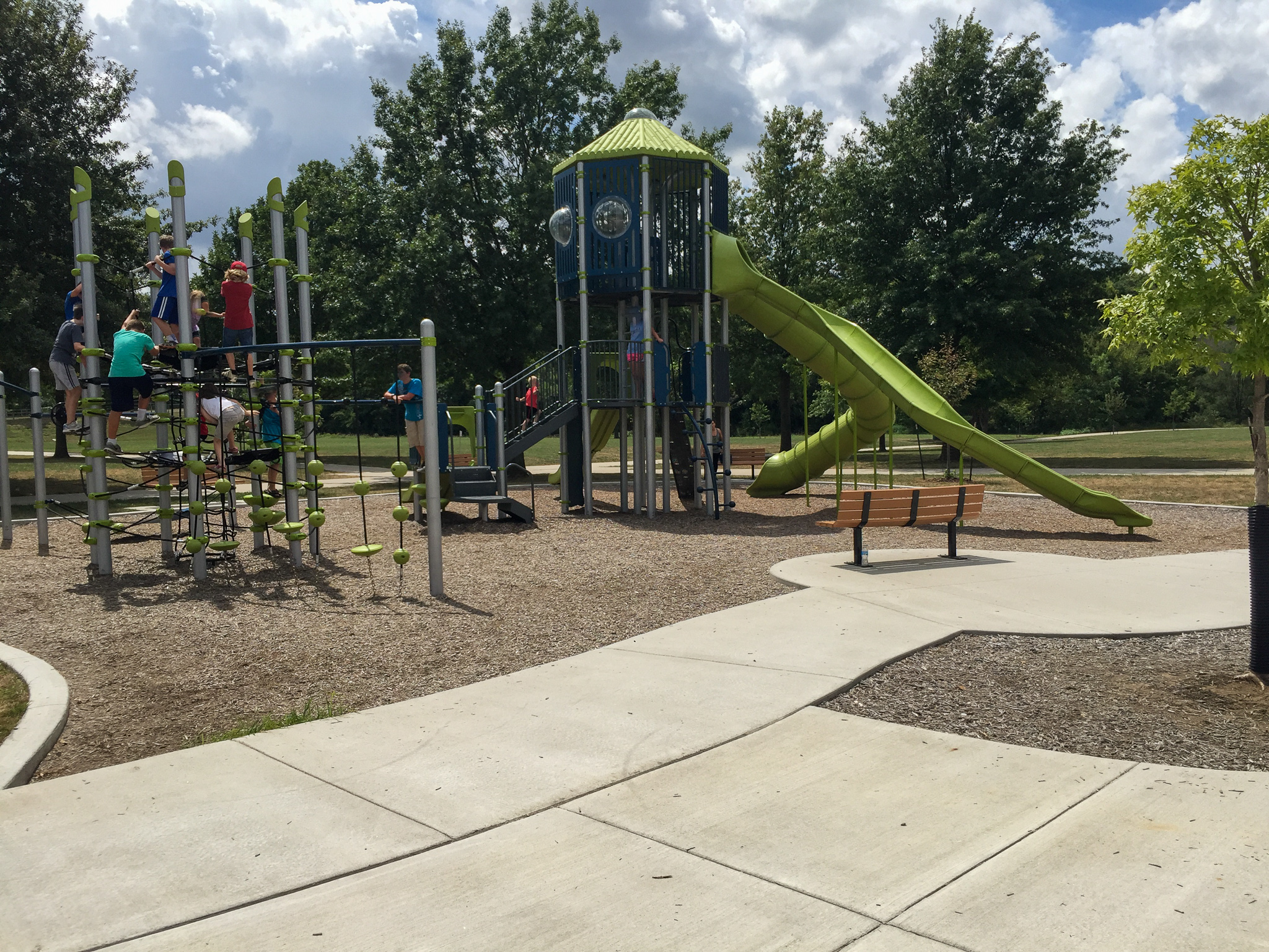 Playground picture of little mill creek