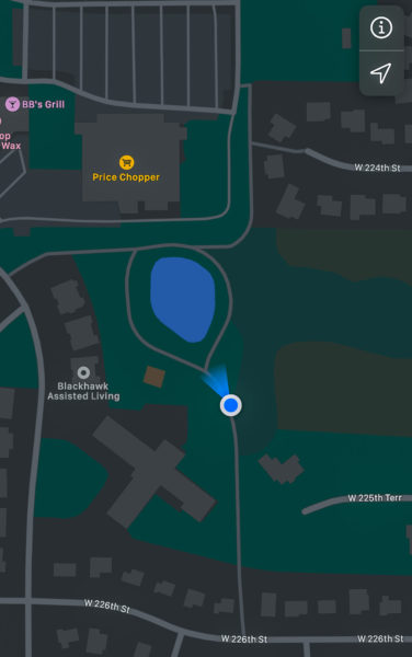 location of park