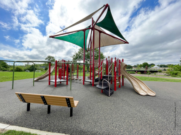 another side of the playground at waterfall park