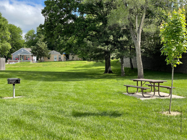 green space at brown park