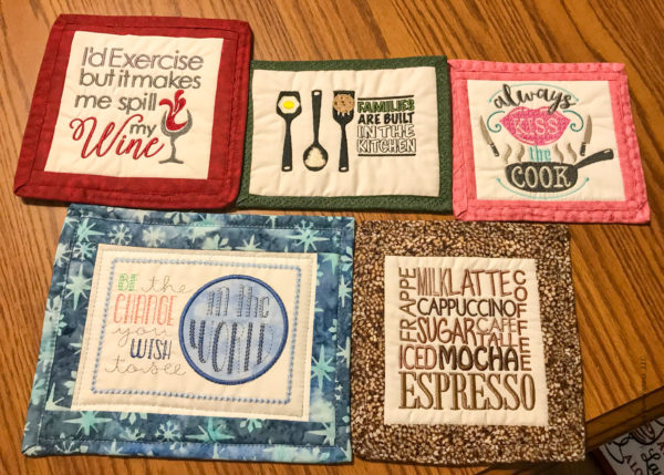 homemade trivets