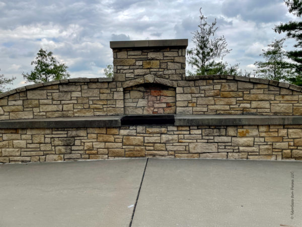 grill with shelter house