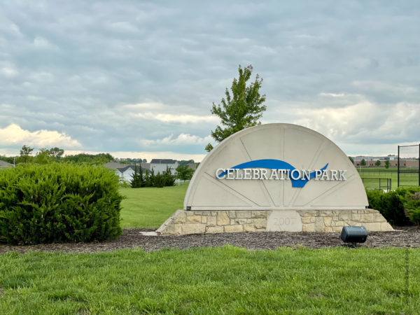 Celebration Park Entrance Sign