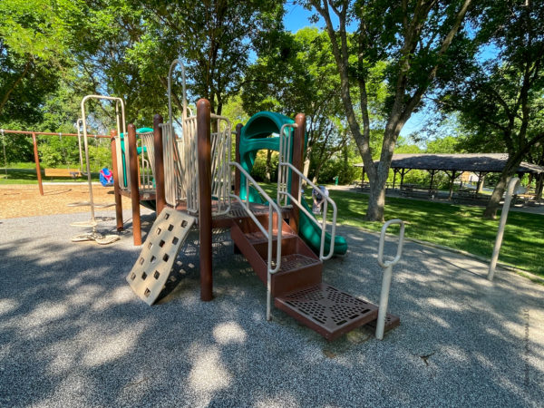 back side of Ad Astra Little Playground