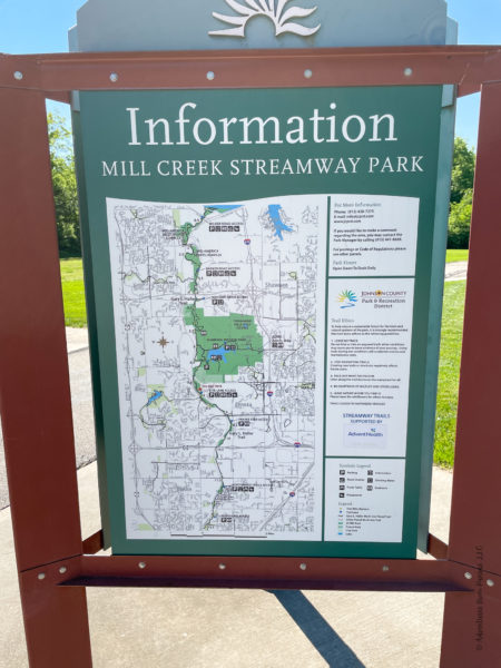 Information Sign about Park Trails