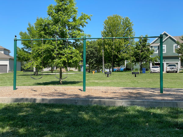 swing area at park