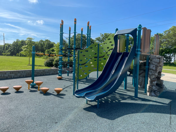 double slide at arbor landing