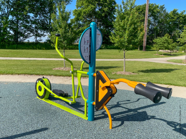 exercise equipment at Olathe