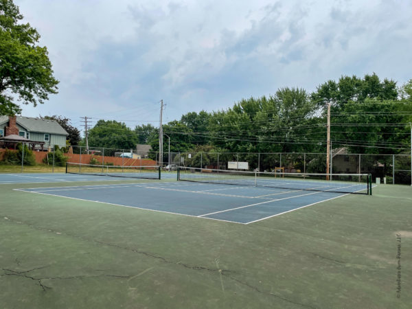 tennis pickleball courts at rock creek