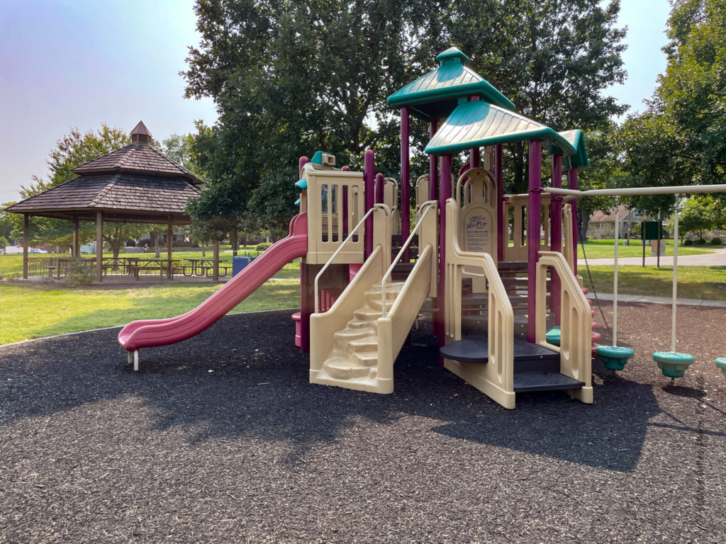 stairs on the playground 