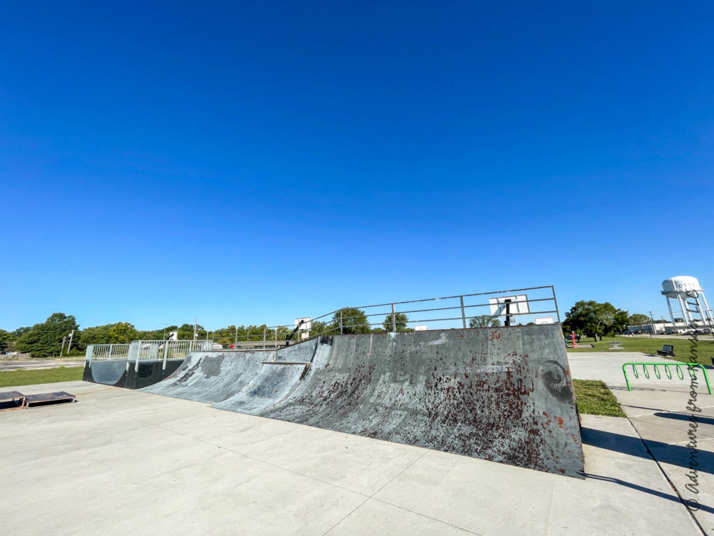 skate ramp at ottawa teen park