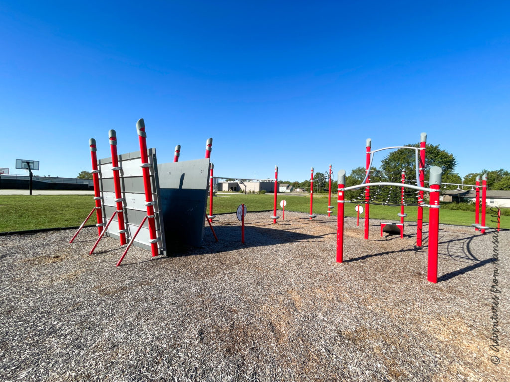 park for older kids ninja style playground overview