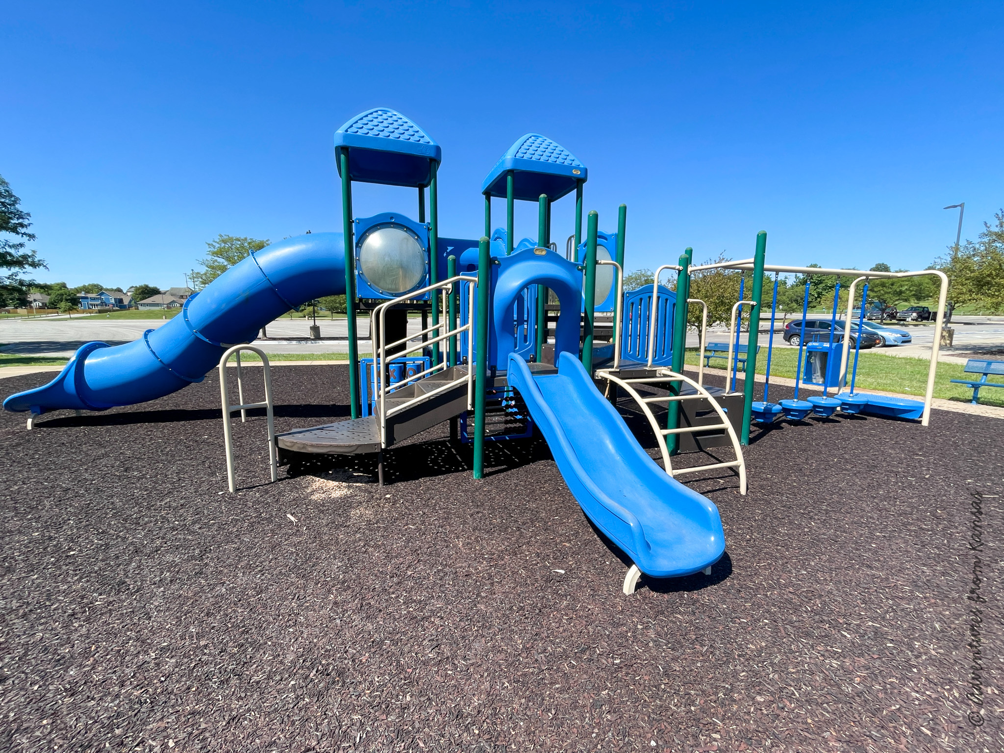Stump Memorial Playground Slides