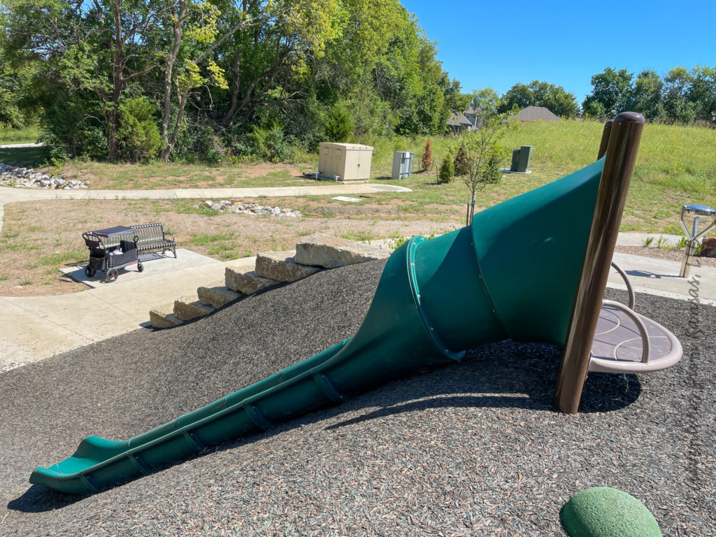 slide on hill wilder park shawnee