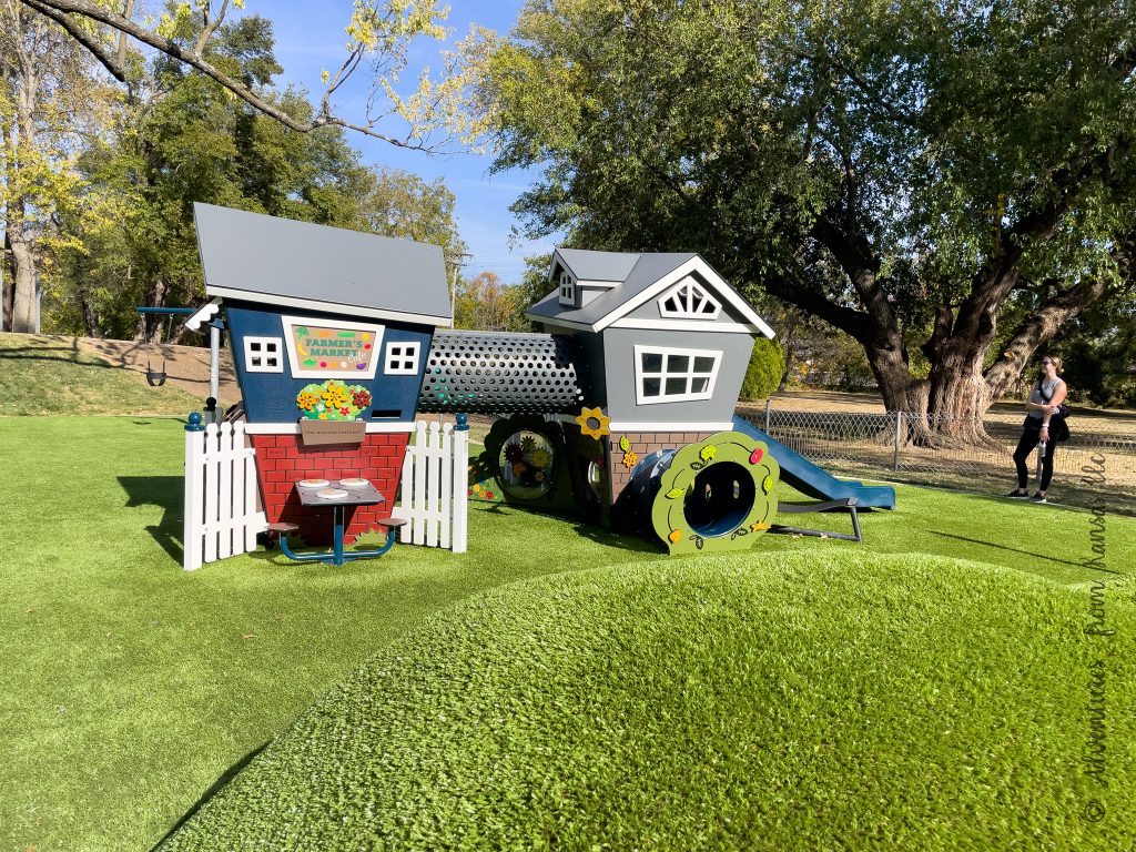 Small kids Farmers Market playground