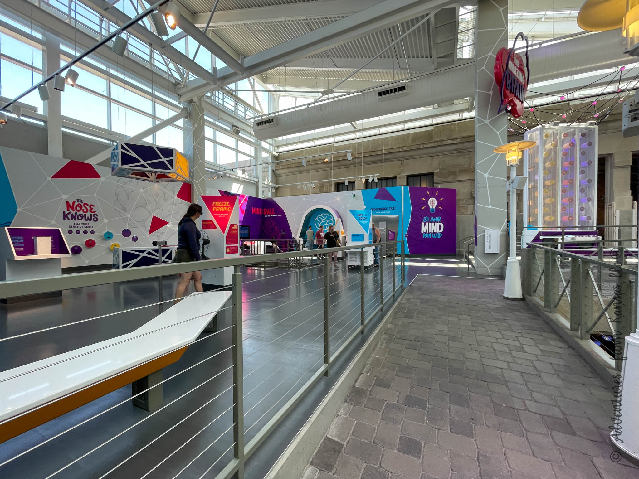view walking into Science City