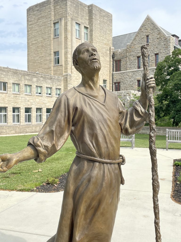 Statue of Joseph at St. Benedictine College