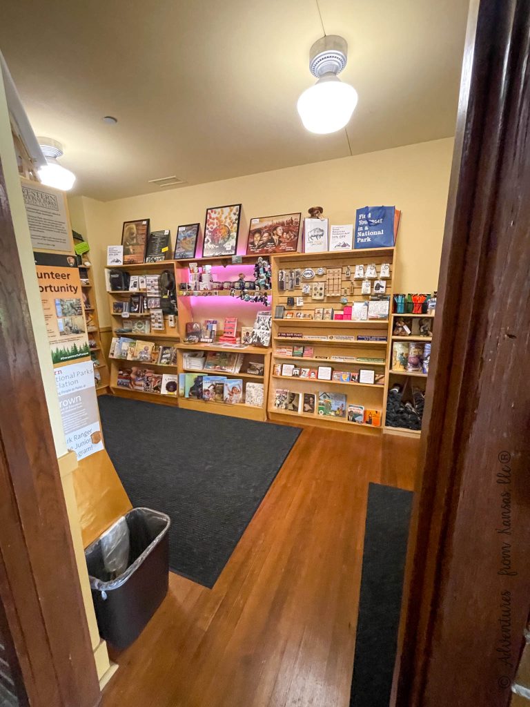 bookstore inside Monroe elementary at Brown v Board of Education Park