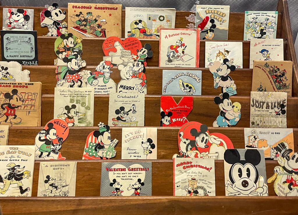 Mickey Mouse Cards from all the ages