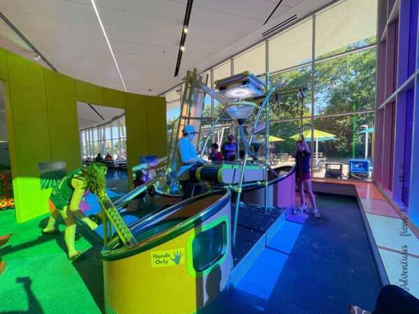 corn cycle from farming to plate at discovery center Topeka ks